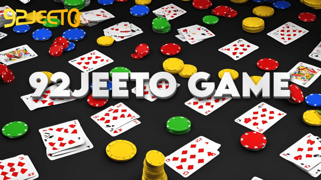 "A dynamic and engaging interface of the 92Jeeto App showcasing various gaming options and features."

