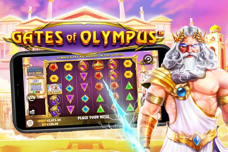 Experience the mythological power of Zeus in Gates of Olympus Slot, featuring cascading reels and epic multipliers!